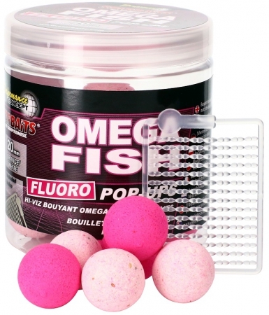  Omega Fish - Boilie FLUO plovoucí 80g 20mm Omega Fish - Boilie FLUO plovoucí 80g 20mm